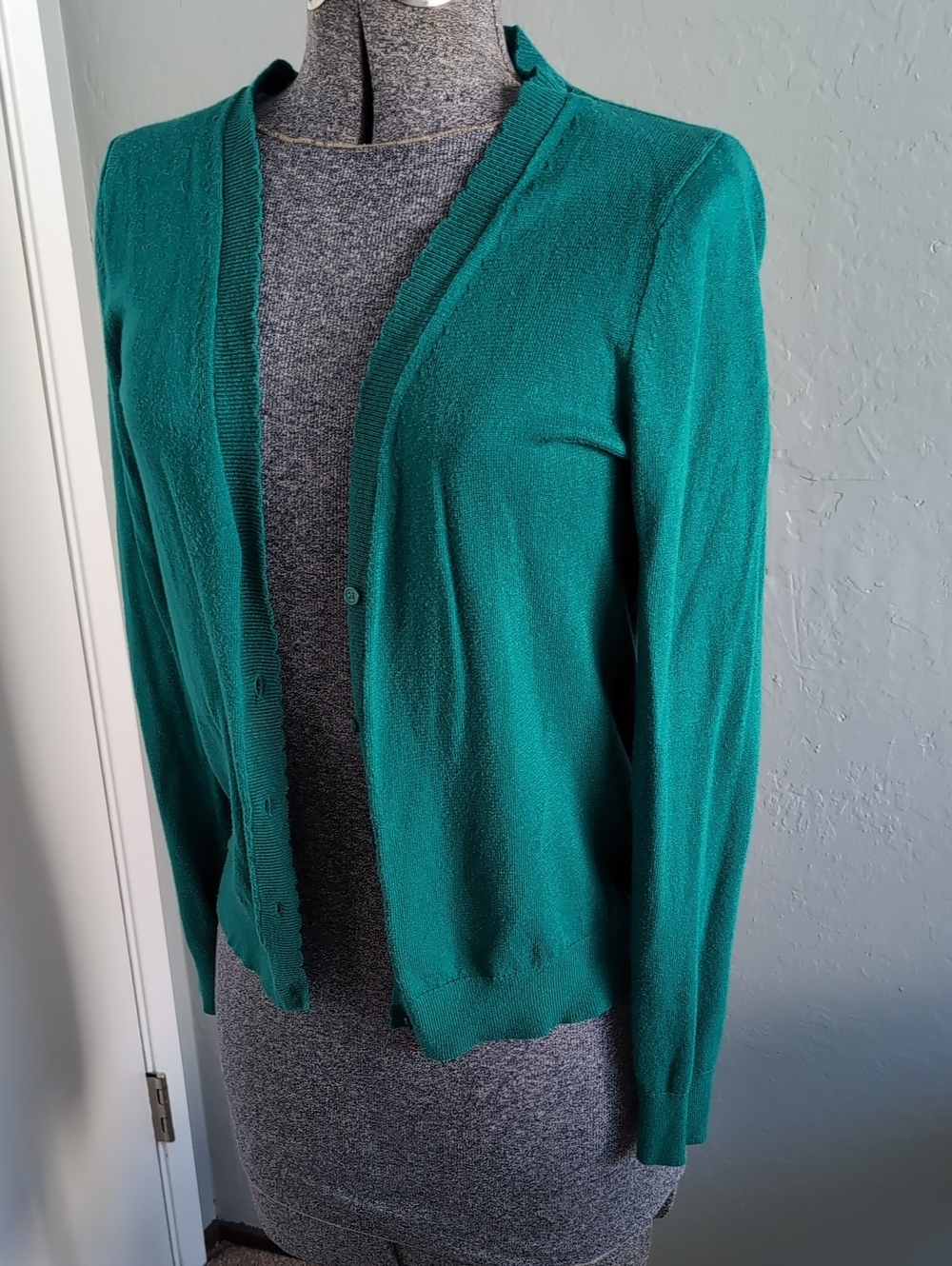 Cardigan Sweater - Teal